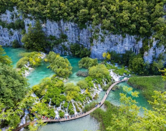 Croatia, Lika-Senj, Osredak, Plitvice Lakes National Park